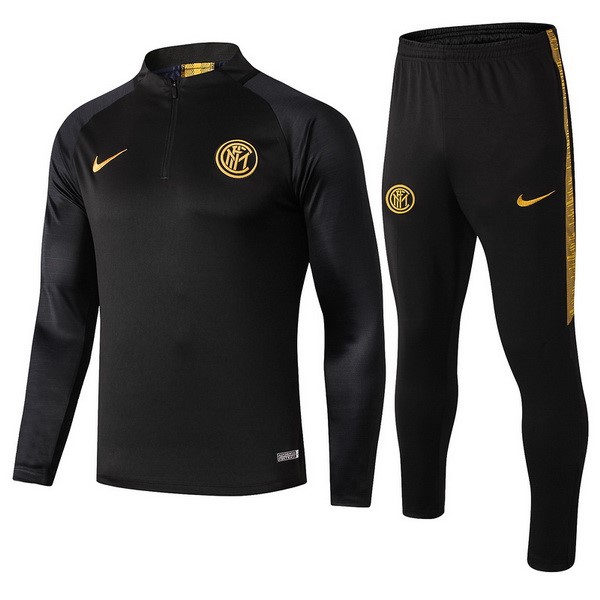 Trainingsanzug Inter Milan 2019-20 Schwarz Jaune